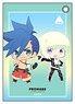 Promare Synthetic Leather Pass Case Puni-Chara Galo & Lio (Anime Toy)