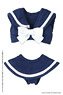 Sailor Bikini Set (Navy) (Fashion Doll)