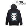Re:Zero -Starting Life in Another World- Rem Back Print Zip Parka Mens S (Anime Toy)