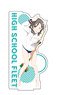 High School Fleet the Movie Big Acrylic Stand Moeka Open the Pool Ver. (Anime Toy)