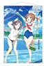 High School Fleet the Movie B2 Tapestry Open the Pool Ver. (Anime Toy)