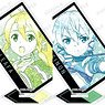Sword Art Online Trading Ani-Art Acrylic Stand (Set of 8) (Anime Toy)