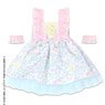 Kinoko Planet x Peropero Sparkles [Pop`n One-piece] Set (Pink x Yellow) (Fashion Doll)