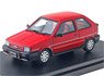 Nissan March Turbo (1985) Red (Diecast Car)