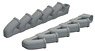 Il-2 Exhaust Stacks (for Tamiya) (Plastic model)