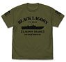 Black Lagoon PT Boat Black Lagoon T-Shirt Moss M (Anime Toy)