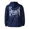 No Game No Life [ ] (Blank) Never Loses Hooded Windbreaker Navy x Yellow M (Anime Toy)