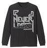 No Game No Life [ ] (Blank) Never Loses Long Sleeve T-Shirt Black M (Anime Toy)