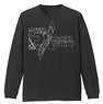 ノーゲーム・ノーライフ ゼロ シュヴィ 袖リブロングスリーブTシャツ BLACK L (キャラクターグッズ)