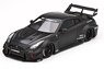 LB-Silhouette WORKS GT Nissan 35GT-RR Version 1 Matte Black (Diecast Car)
