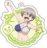Uzaki-chan Wants to Hang Out! Acrylic Key Ring (3) Hana Uzaki [Swimwear Ver.] (Anime Toy)