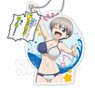 Uzaki-chan Wants to Hang Out! Serifu Holder Acrylic Charm Swimwear Ver. (Anime Toy)