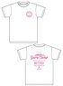 Yurucamp Motosu High School Outdoor Activities Club T-Shirt (M) (Nadeshiko) White (Anime Toy)