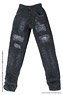 Boys Damage Skinny Denim Pants II (Black) (Fashion Doll)