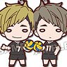 Nitotan Haikyu!! Inarizaki High School Rubber Mascot (Set of 8) (Anime Toy)