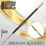 Gold Series Siberian Kolinsky Brush - Size 1 (Hobby Tool)