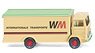 (HO) Koffer-Lkw (MB LP 1317) `WM Internationale Transporte` (Model Train)