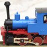 Koppel B Tank (Heritage Color Light Blue, Simple Rod) (Model Train)
