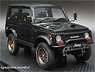 Suzuki Jimny (JA11) Black (Diecast Car)