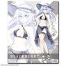Mainichi Compile Heart Rubber Mouse Pad Design 06 (Black Heart) (Anime Toy)