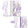 [Re:Zero -Starting Life in Another World-] Book Style Smart Phone Case M Size Design 01 (Emilia) (Anime Toy)