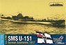 German U-151 Submarine SMS 1917 WL/Full Hull (Plastic model)