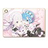 [Re:Zero -Starting Life in Another World-] Leather Pass Case Design 01 (Emilia & Rem) (Anime Toy)
