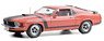 Barrett-Jackson 1970 Ford Mustang BOSS 302 Fastback Calypso Coral (Scottsdale 2019, Lot #790) (ミニカー)