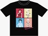 Rent-A-Girlfriend Assembly T-Shirt Black XL (Anime Toy)