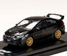 Subaru WRX STI EJ20 Final Edition (w/EJ20 Engine Display Model) Crystal Black Silica (Diecast Car)