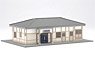 1/150 Scale Paper Model Kit Station Series 29 : Local Station Building / (New) Niimura Station Type (Unassembled Kit) (Model Train)