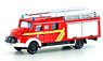 (N) Minis MB LF 16 Ts Feuerwehr Lotte / Osnabruck (Model Train)