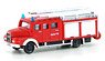 (N) Minis MAN 11.192 - LF 16-TS Feuerwehr Loschgruppenfahrzeug (Model Train)
