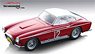 Ferrari 250MM Coupe Vignale Liegi Rome Liegi 1954 #12 Red / Metallic Silver Roof (Diecast Car)
