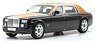 Rolls-Royce Phantom EWB (Diamond Black / Gold) (Diecast Car)