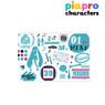 Piapro Characters Person`s Collaboration Hatsune Miku Vinyl Flat Pouch (Anime Toy)