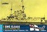 German Battleship SMS Elsass, 1904 Full Hull (Plastic model)