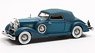 Duesenberg J-519-2548 Cabriolet D Ieteren Closed 1935 Blue (Diecast Car)