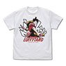 ワンピース 浪人ルフィ太郎 Tシャツ WHITE XL (キャラクターグッズ)