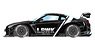 LB WORKS GT-R Type 1.5 Special Edition 2017 ブラック/ LBWKストライプ (ミニカー)