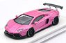 LIBERTY WALK LB Works Aventador LP700 Pink (wire freme ver.) (ミニカー)