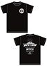 Yurucamp Motosu High School Outdoor Activities Club T-Shirt (M) (Chiaki) Black (Anime Toy)