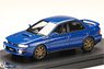 Subaru Impreza WRX (GC8) Customized Version Sports Blue (Customized Color Version) (Diecast Car)