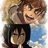 Attack on Titan Trading Puchi Canvas Collection (Set of 8) (Anime Toy)
