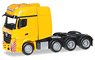 (HO) Mercedes-Benz Actros Giga Space SLT 4-axle Large RigidTractor Yellow (MB A 11 ZM) (Model Train)