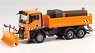 (HO) MAN TGS NN winter service Truck Orange (Model Train)