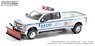 2019 Ford F-350 Dually - New York City Police Dept (NYPD) Class 3 Hazmat with Snow Plow (Diecast Car)