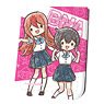 Leather Sticky Notes Book [BNA: Brand New Animal] 02 Michiru Kagemori & Nazuna Hiwatashi (GraffArt) (Anime Toy)