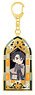 Moriarty the Patriot Stained Glass Style Key Ring Sebastian Moran (Anime Toy)