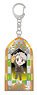 Moriarty the Patriot Stained Glass Style Key Ring John H. Watson (Anime Toy)